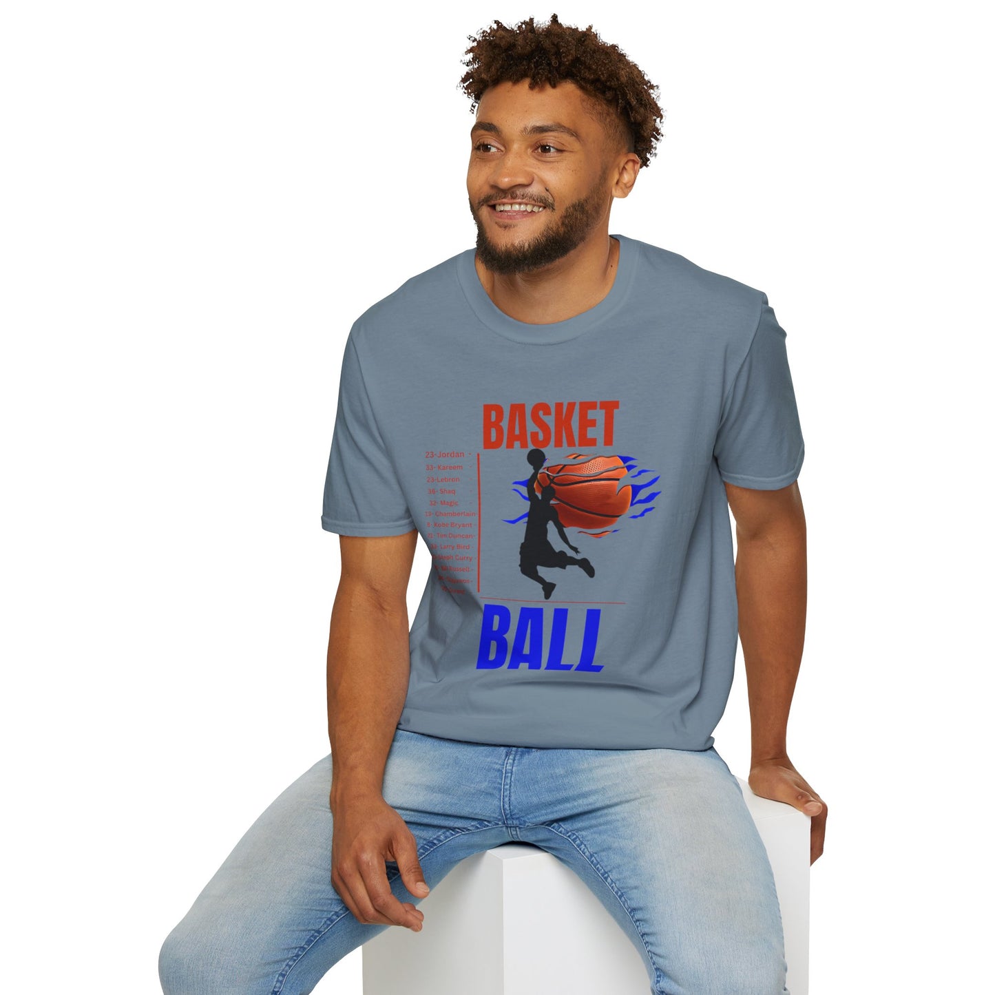 Basketball Greats Adult T-Shirt