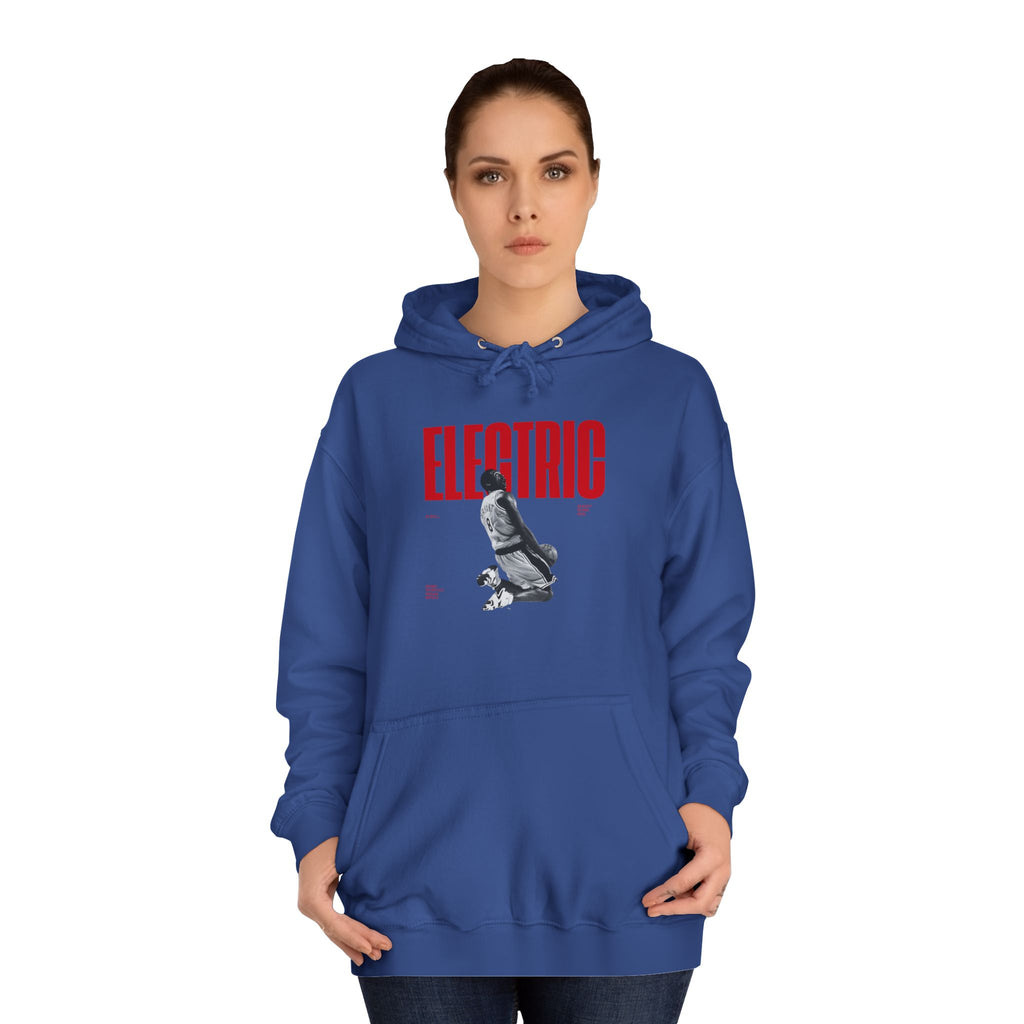 Electric Unisex College Hoodie