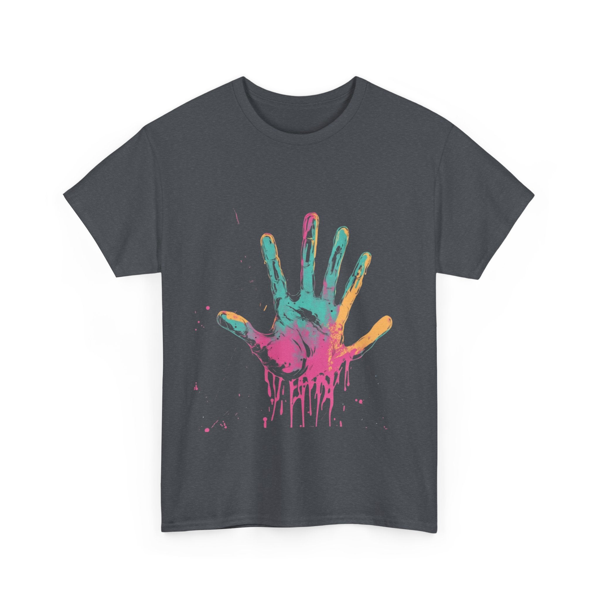 Vibrant Hand Art Tee 2