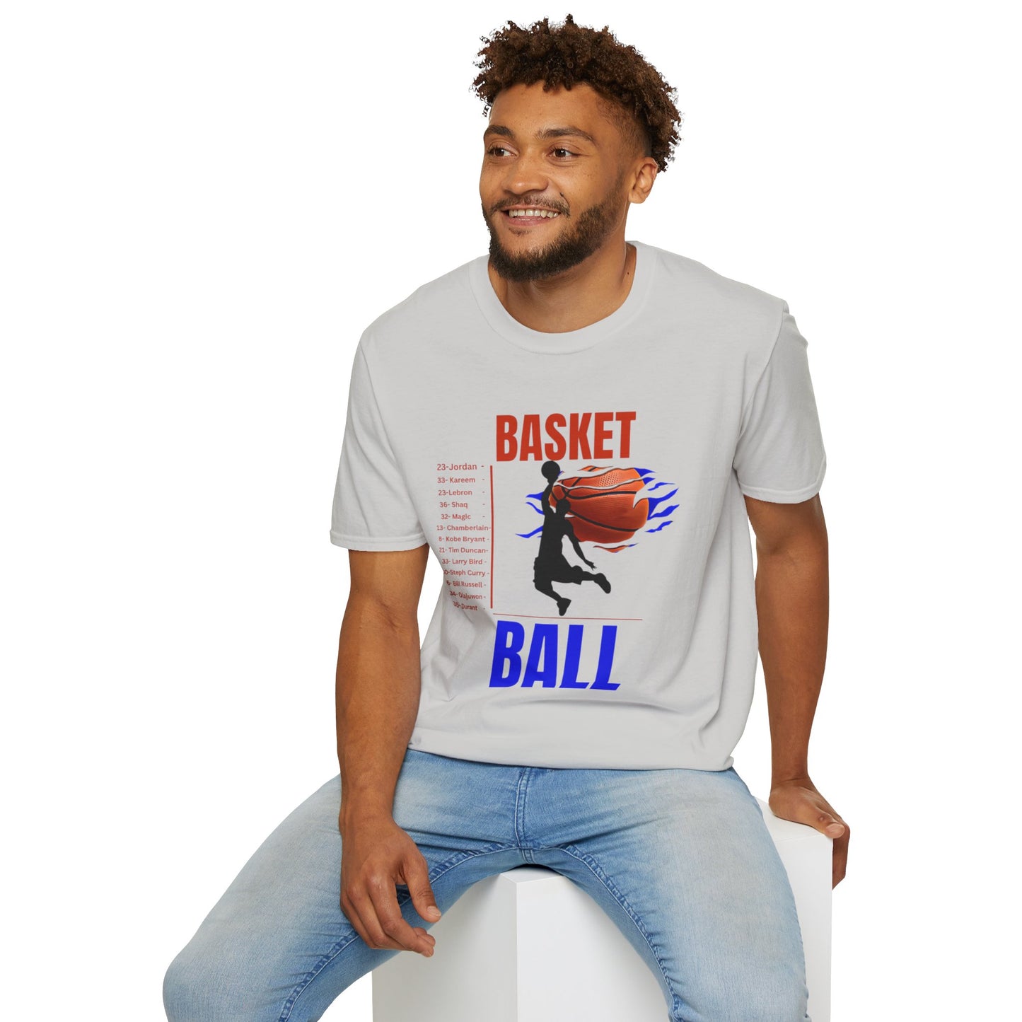 Basketball Greats Adult T-Shirt