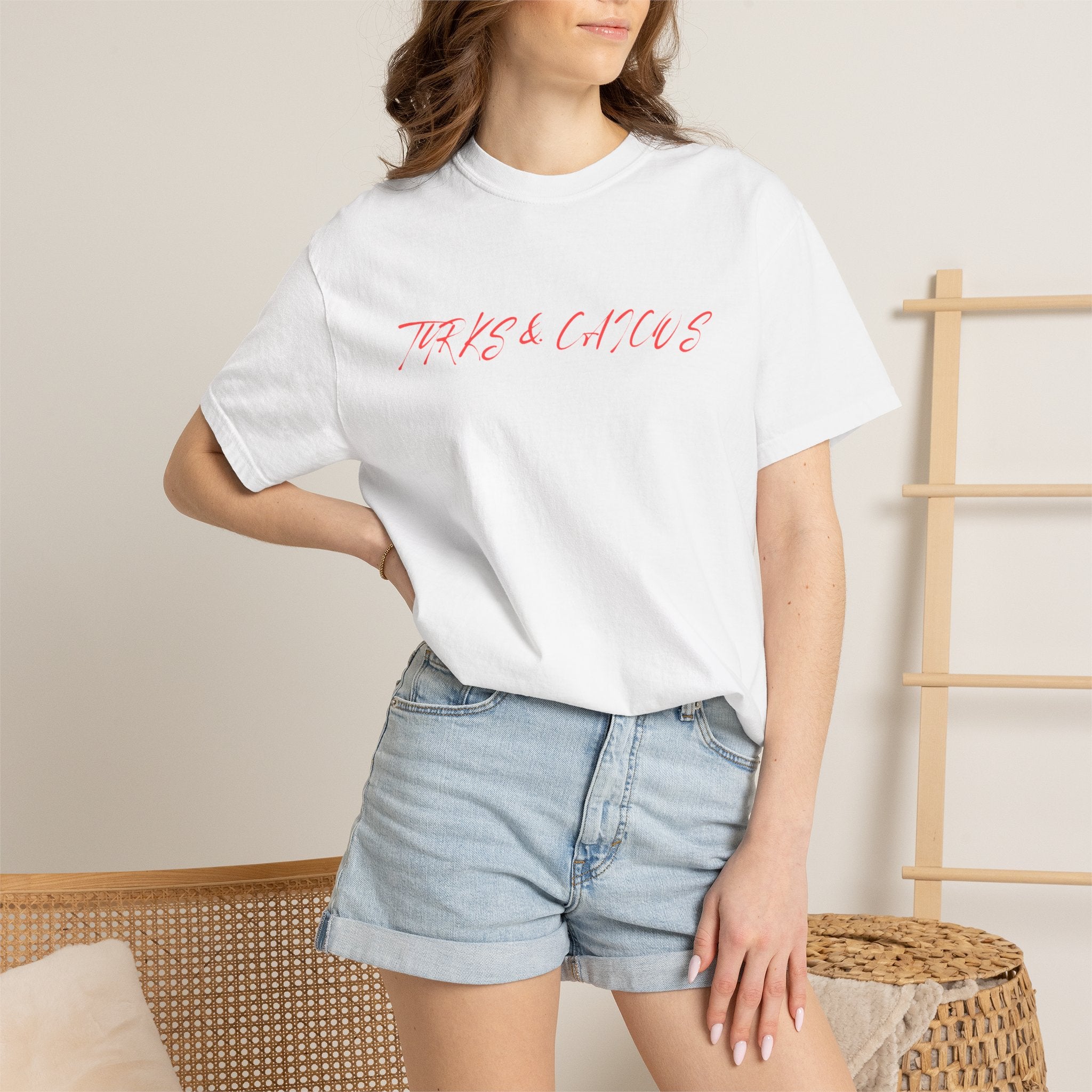 Vintage Coastal Graphic T‑Shirt — "Take a Chance" Beach Print