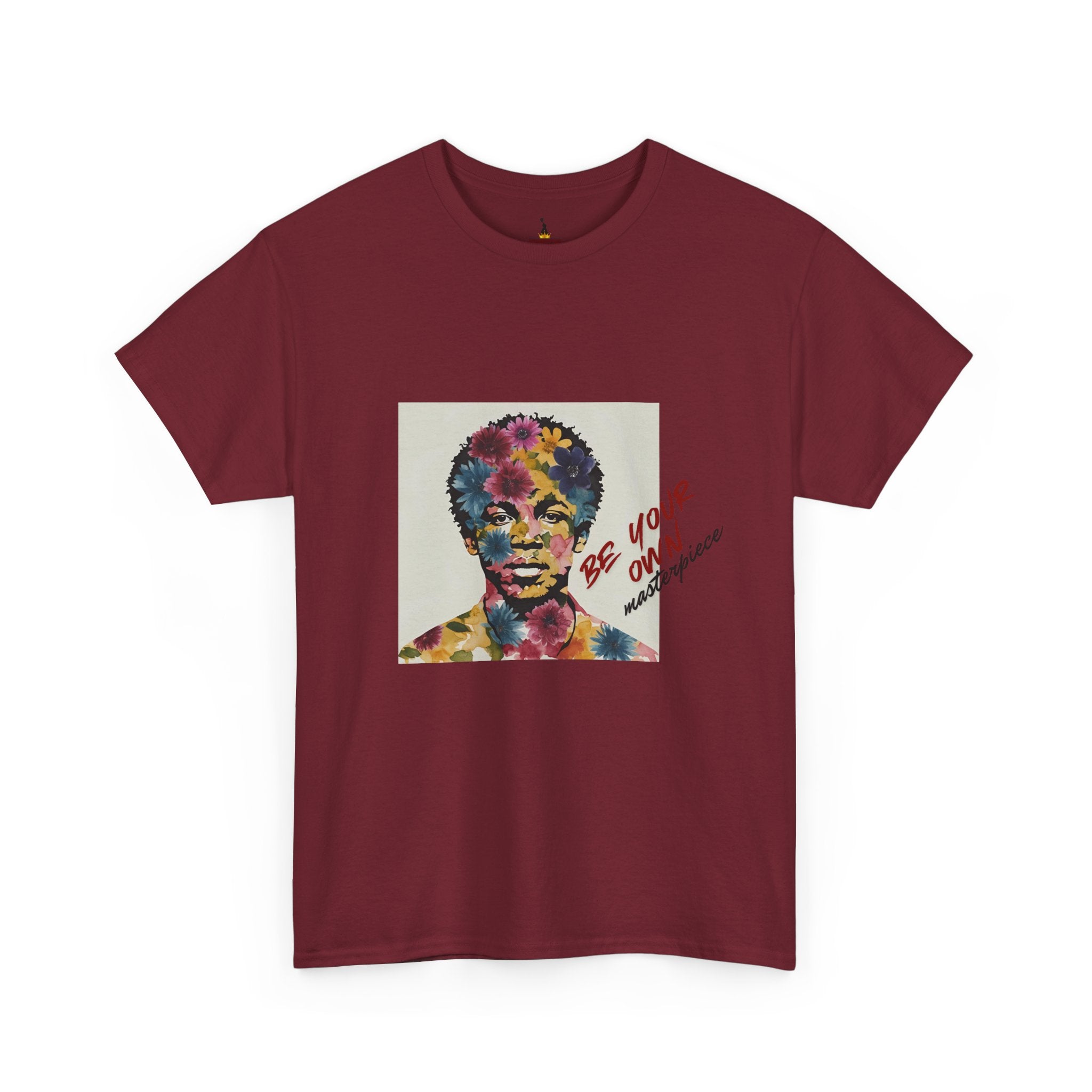 Be Your Own Masterpiece Unisex Heavy Cotton Tee - Vibrant Artistry