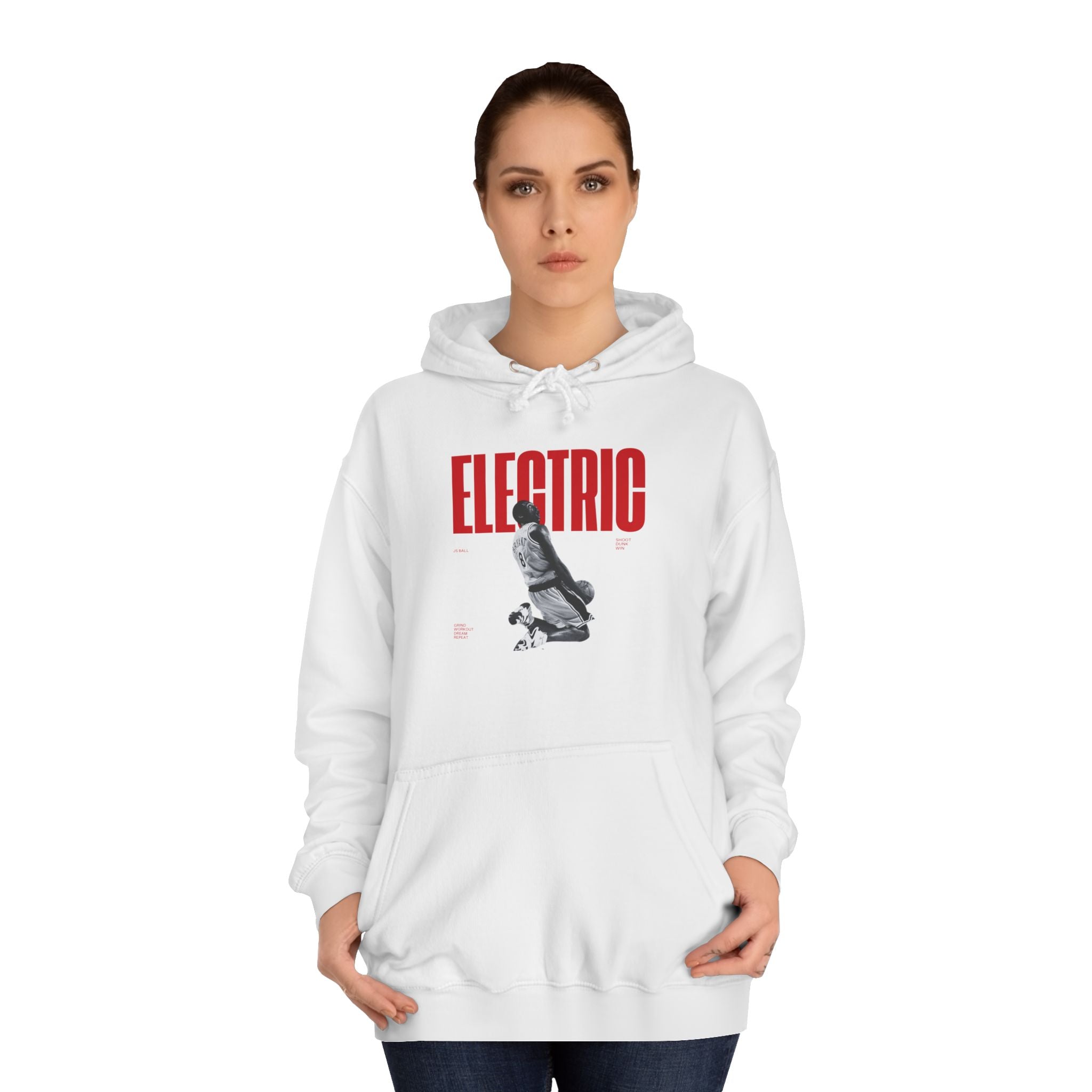 Electric Unisex College Hoodie