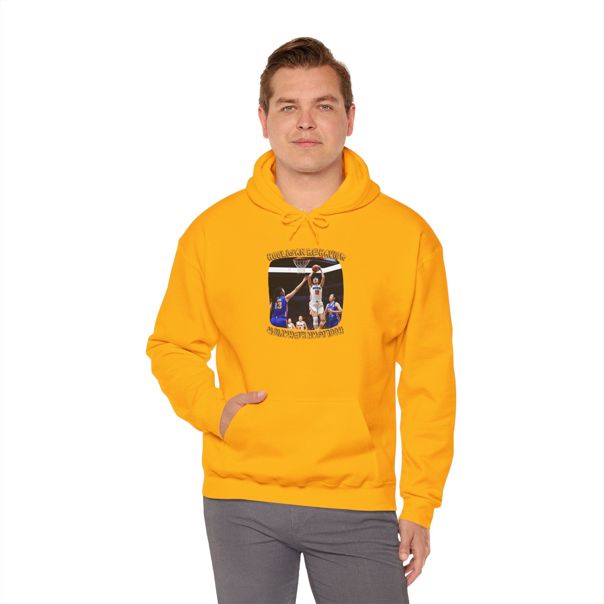 Basketball Dunk 2 Hooligan Behavior Hoodie