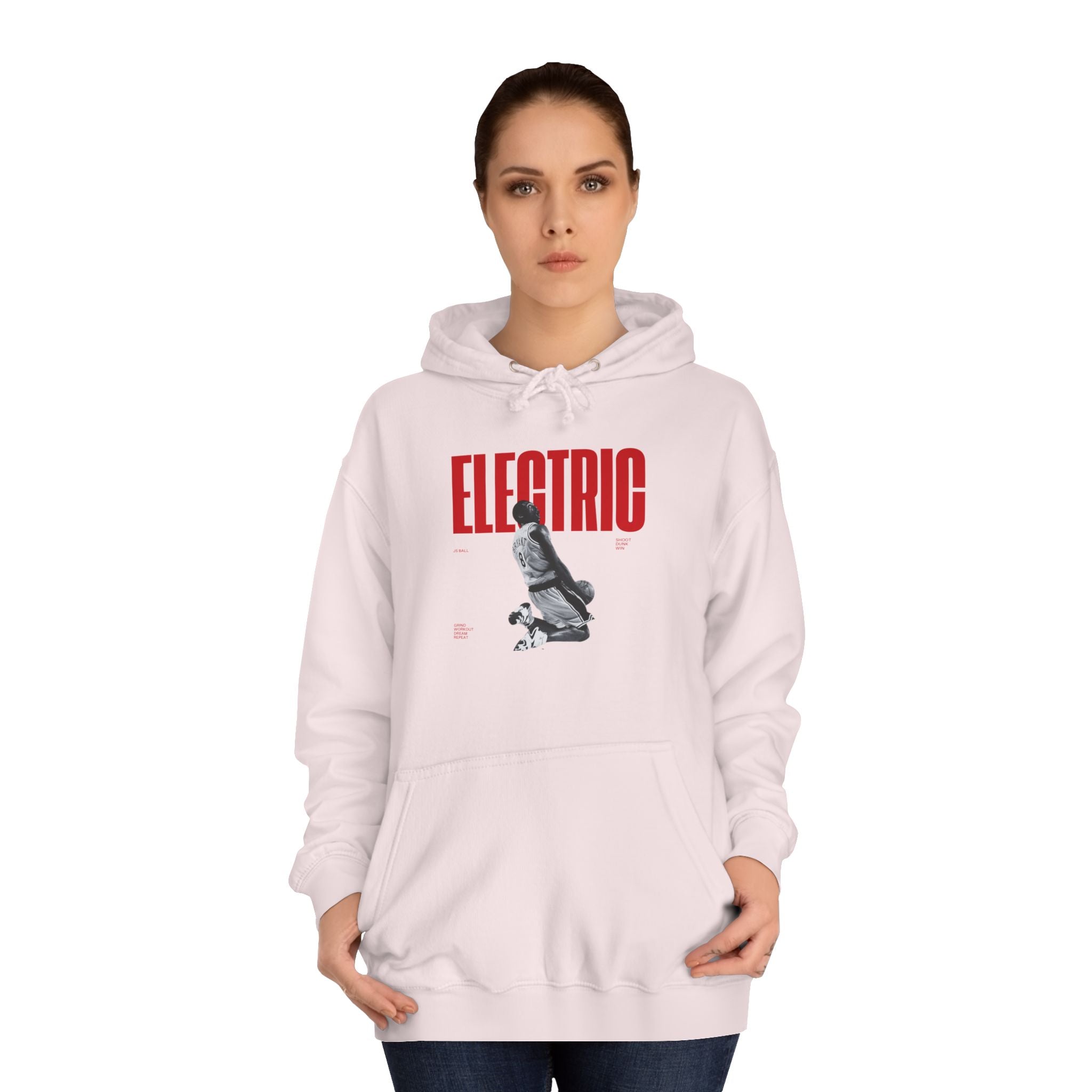 Electric Unisex College Hoodie