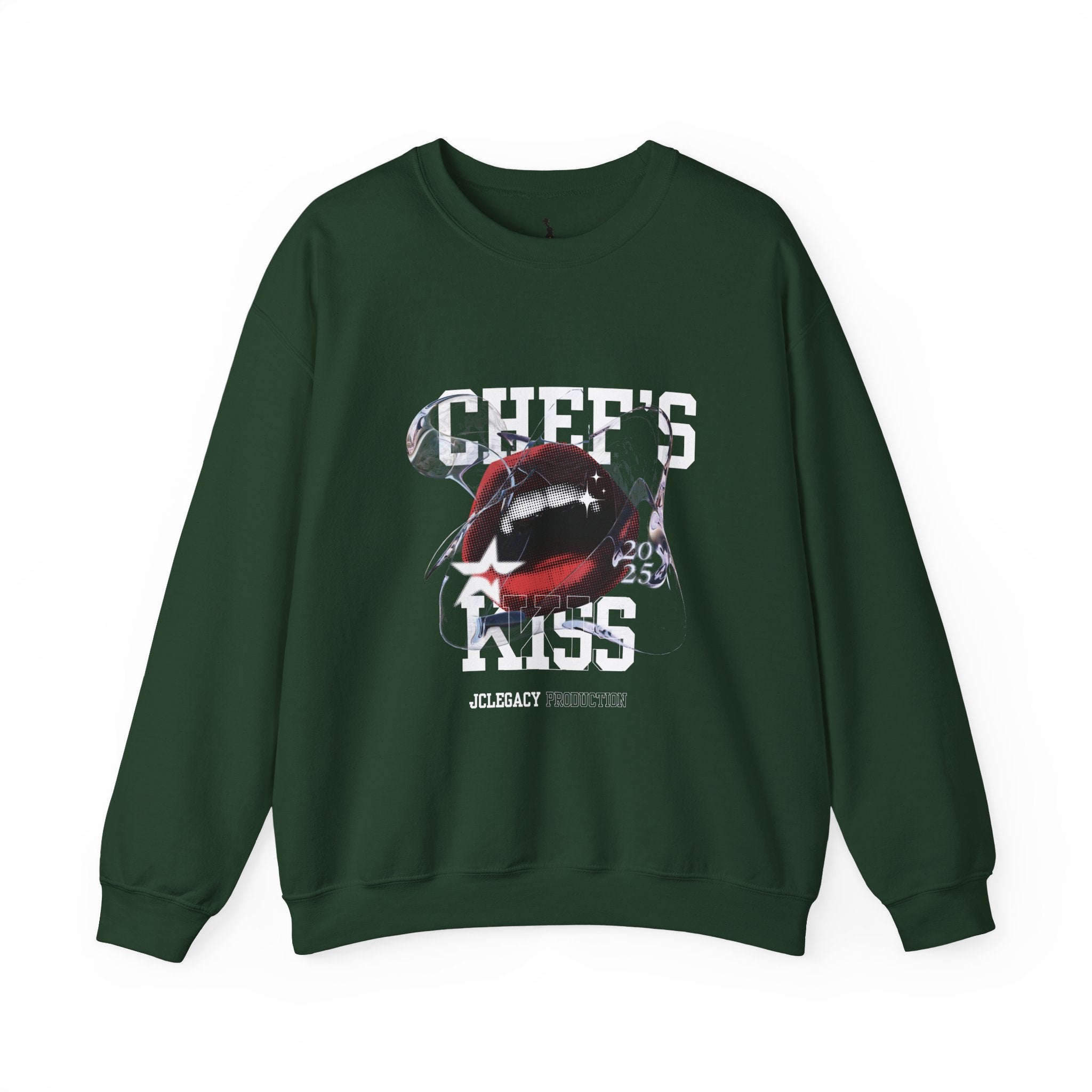 'Chef's Kiss' Unisex Crewneck Sweatshirt Graphic Pullover