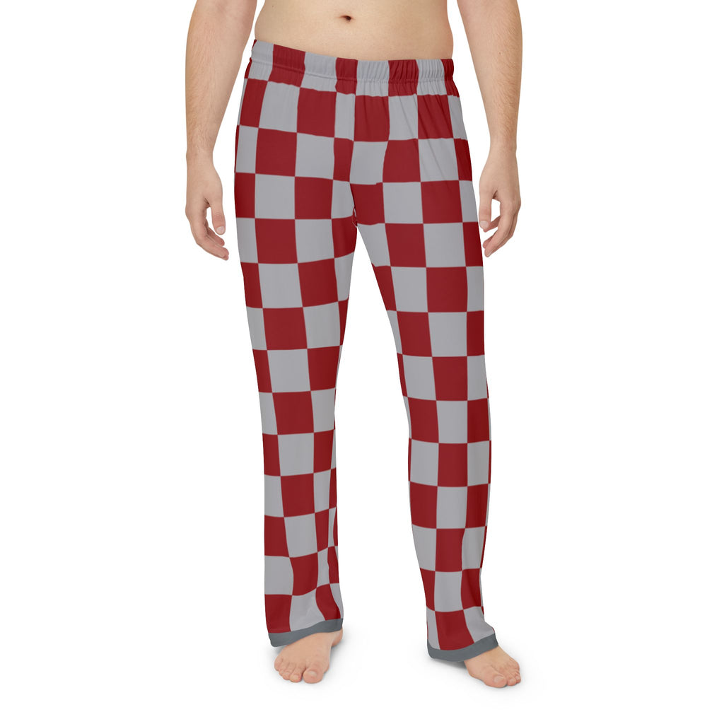 Cozy Men's Pajama Pants - Checkerboard Design for Ultimate Relaxation, Bedroom Style, Holiday Gift, Comfortable Sleepwear, Loungewear, [...]