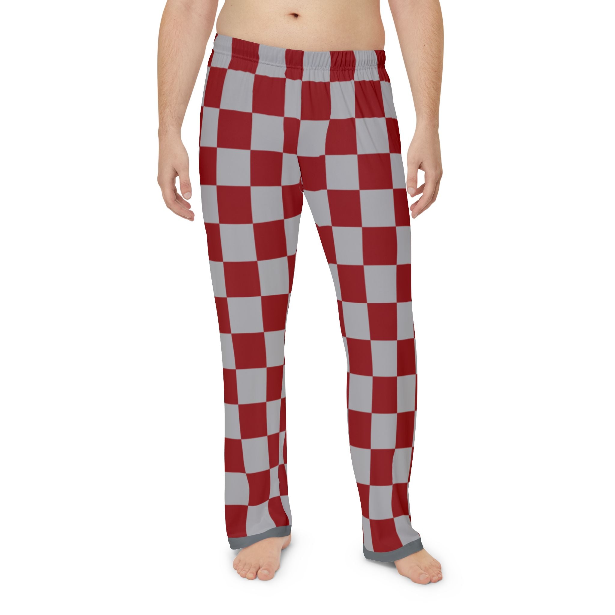 Cozy Men's Pajama Pants - Checkerboard Design for Ultimate Relaxation, Bedroom Style, Holiday Gift, Comfortable Sleepwear, Loungewear, [...]