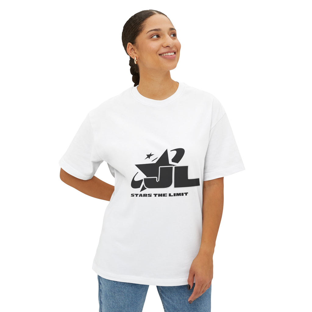 Unisex Oversized Boxy Tee - Stars The Limit Graphic Tee