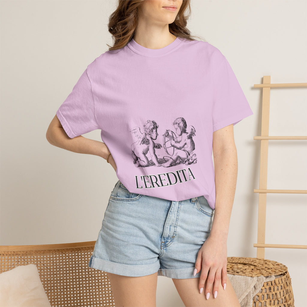 L'Eredità Vintage Cherubs Graphic T-Shirt
