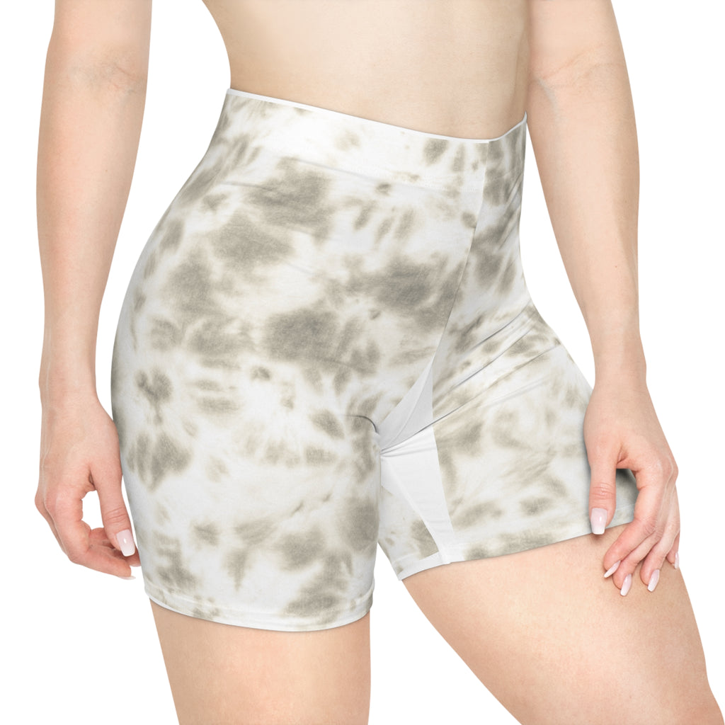 Women's Stylish Tie-Dye Biker Shorts