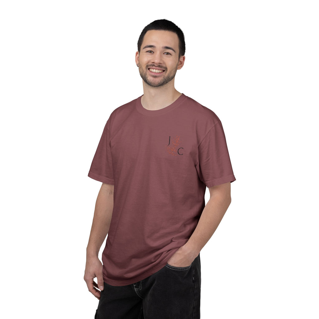 JC's Flower embordered T‑Shirt