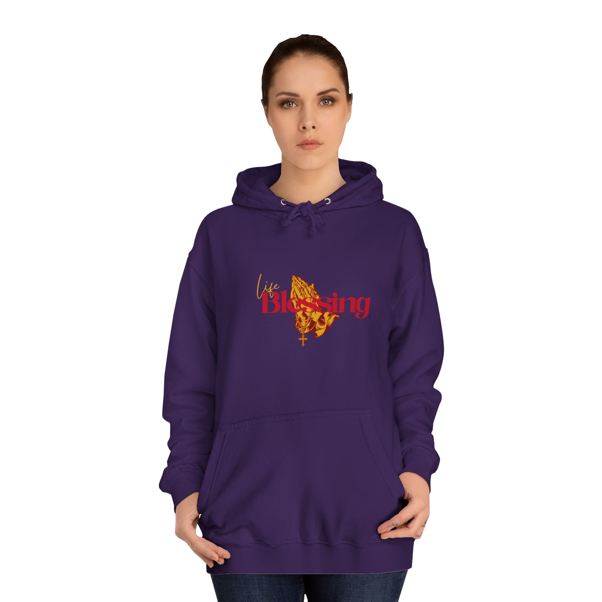 Blessing Unisex College Hoodie,