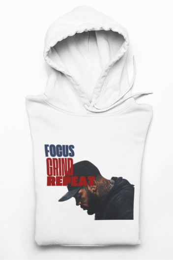 Focus Grind Repeat Unisex Hoodie