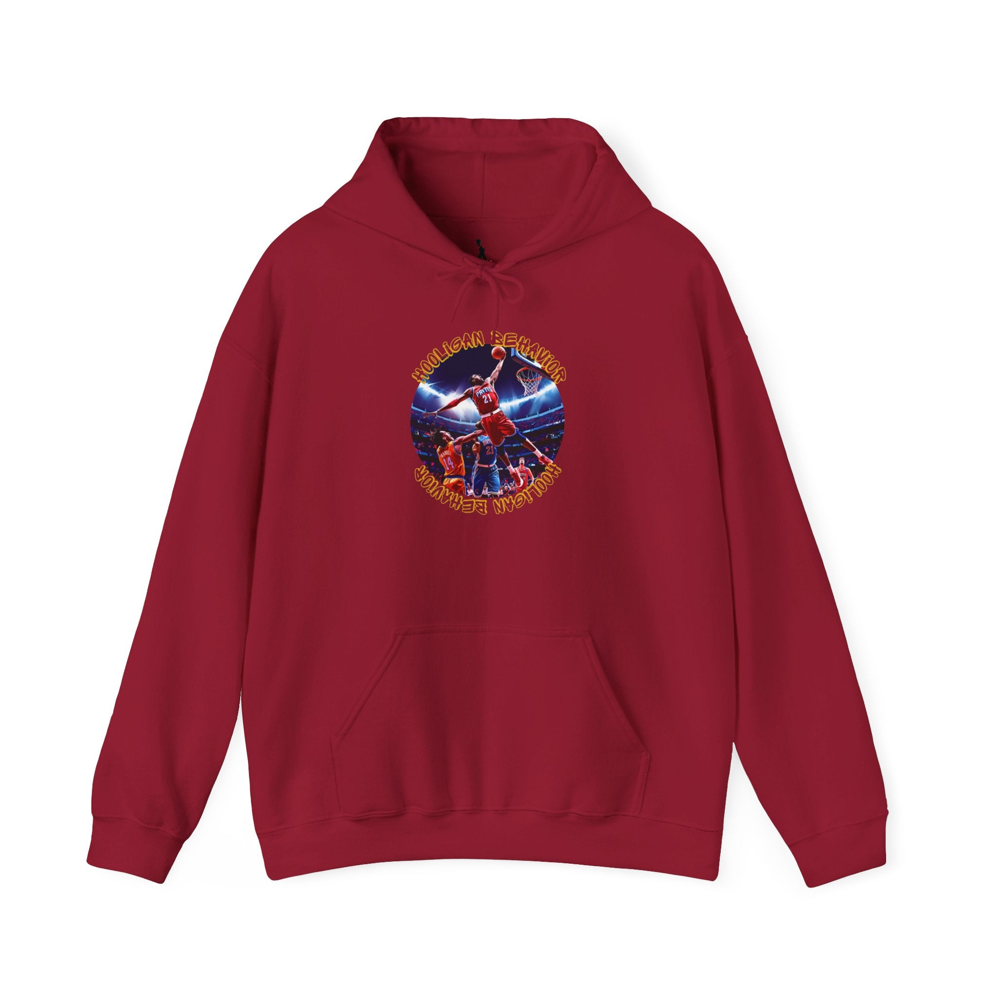 Basketball Dunk Hoodie - Hooligan Behavior Design