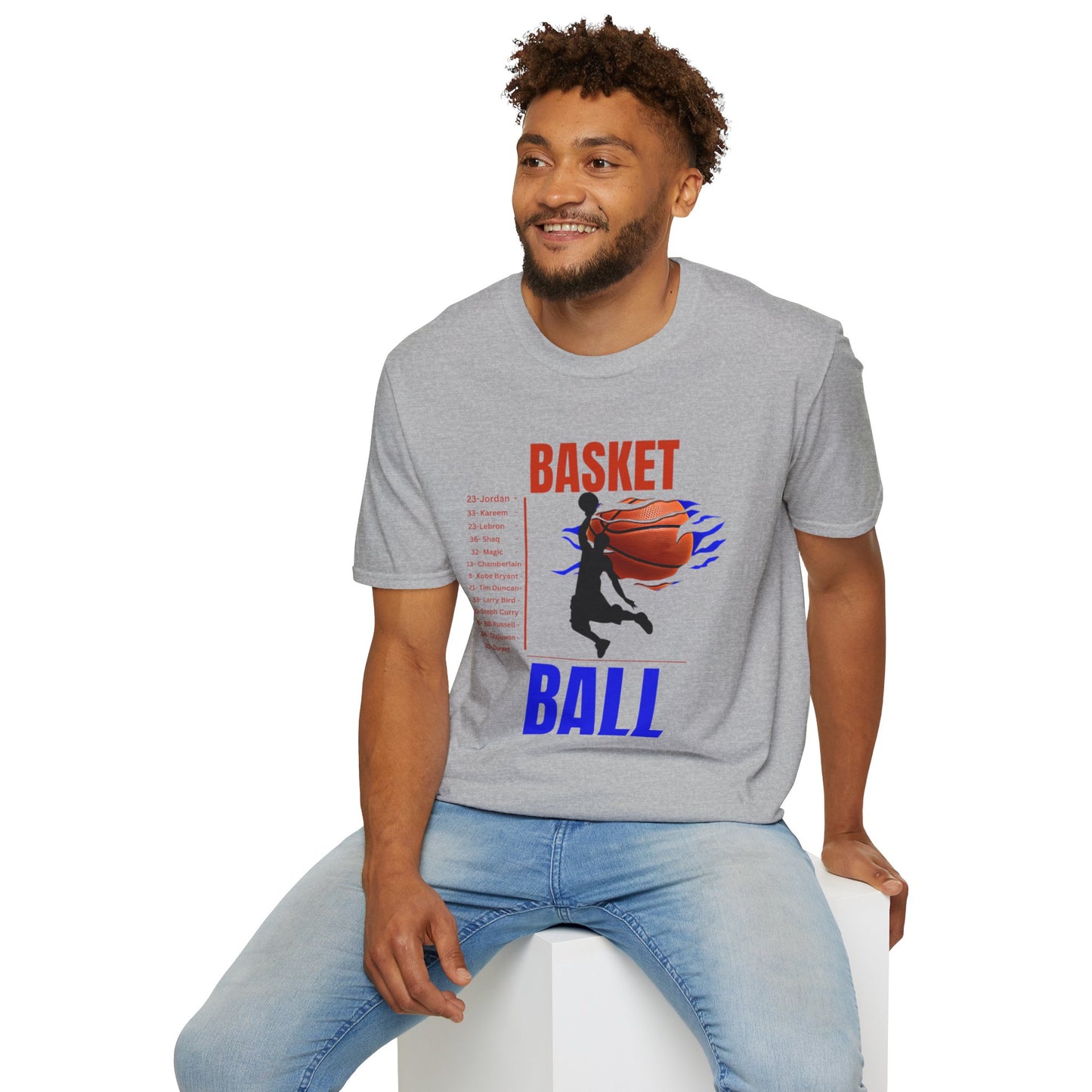 Basketball Greats Adult T-Shirt