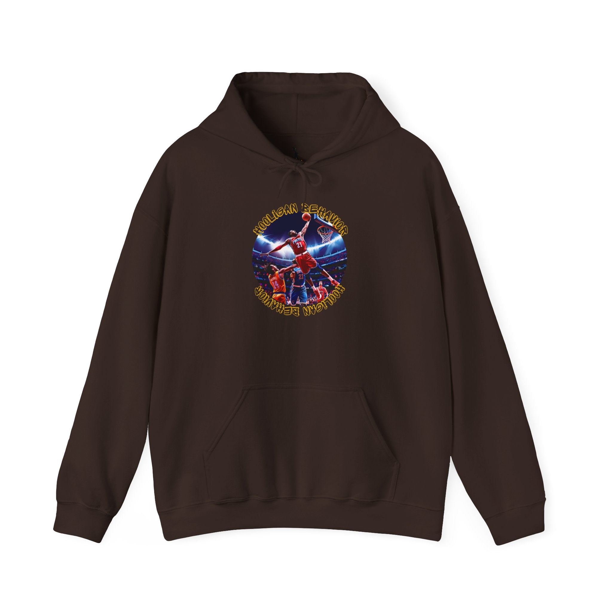 Basketball Dunk Hoodie - Hooligan Behavior Design