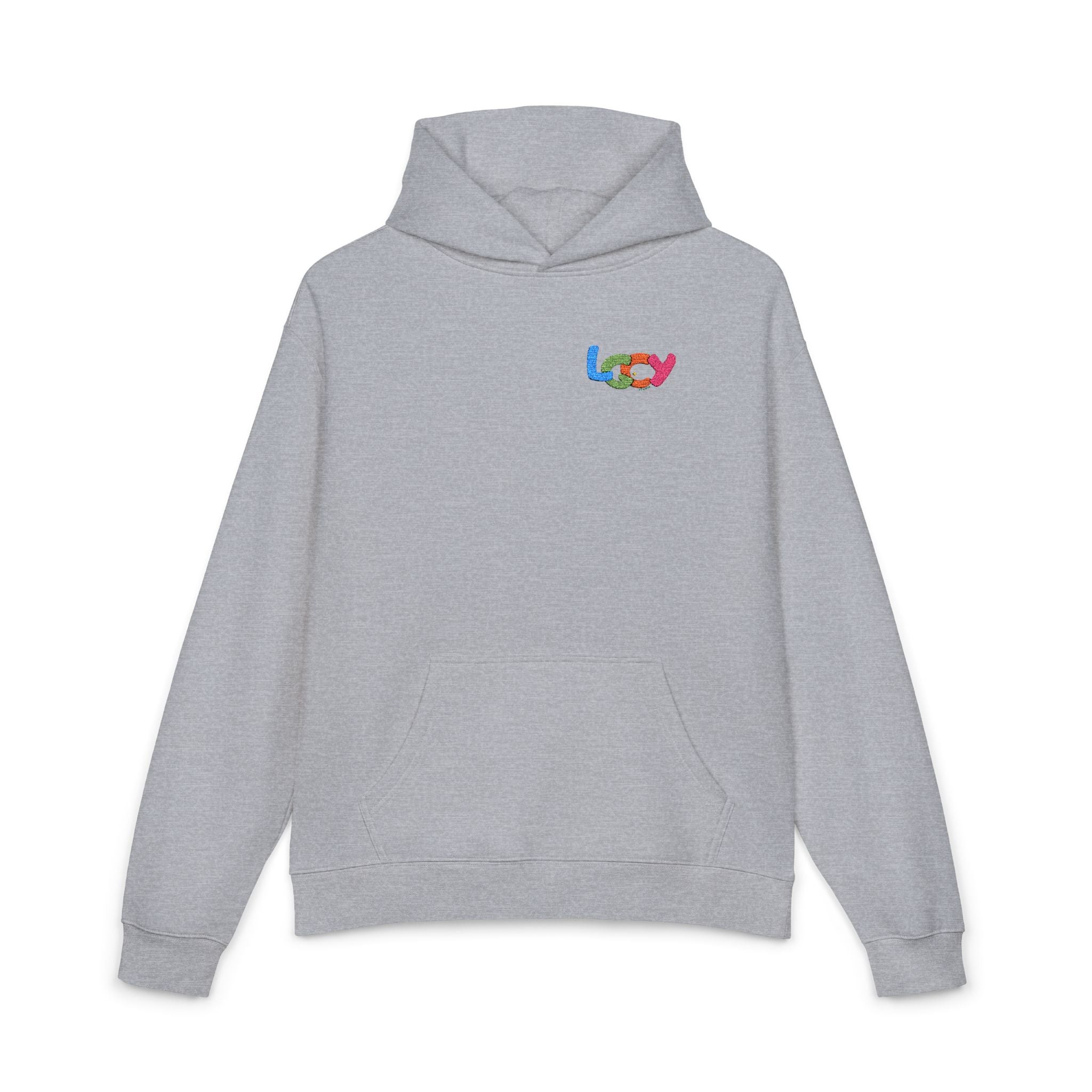 Hoodie — 'LGCY' Colorful Logo Relaxed Pullover