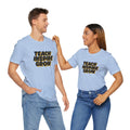 Inspiring Teacher Tee - Teach Inspire Grow Unisex Jersey Short Sleeve Shirt