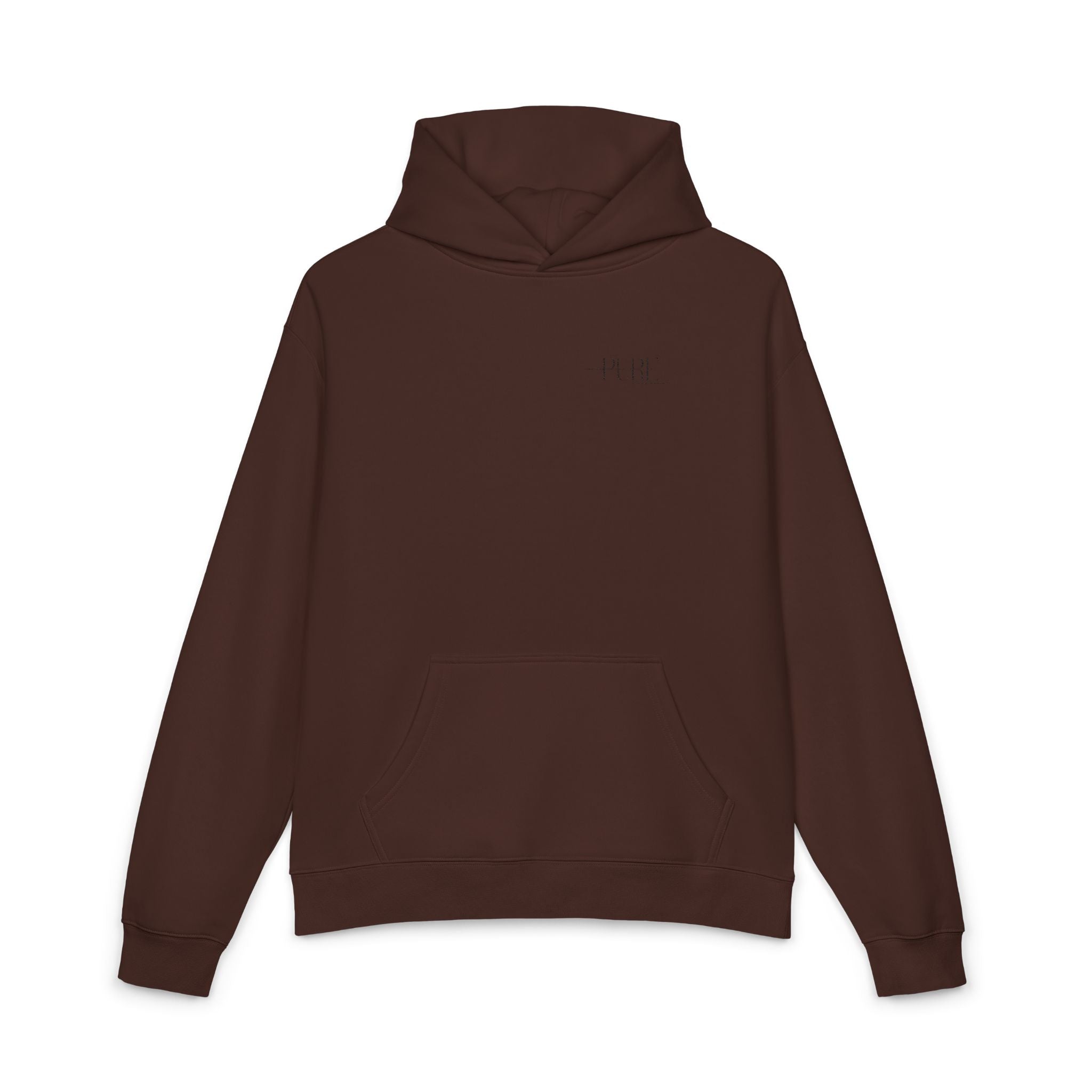 Minimal 'Relax' Embroidered Hoodie — Cozy Casual Pullover