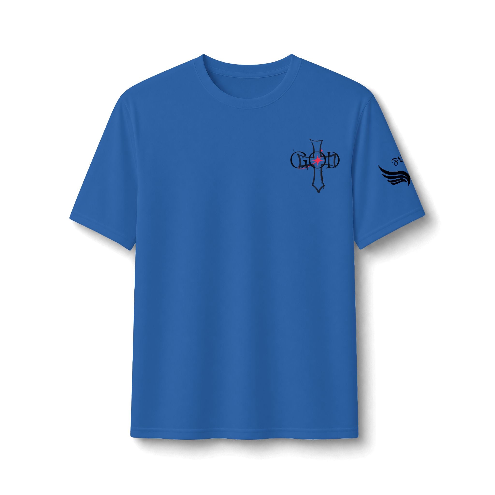 Performance Tee — 'Child' Cross Heart Minimalist Athletic Shirt