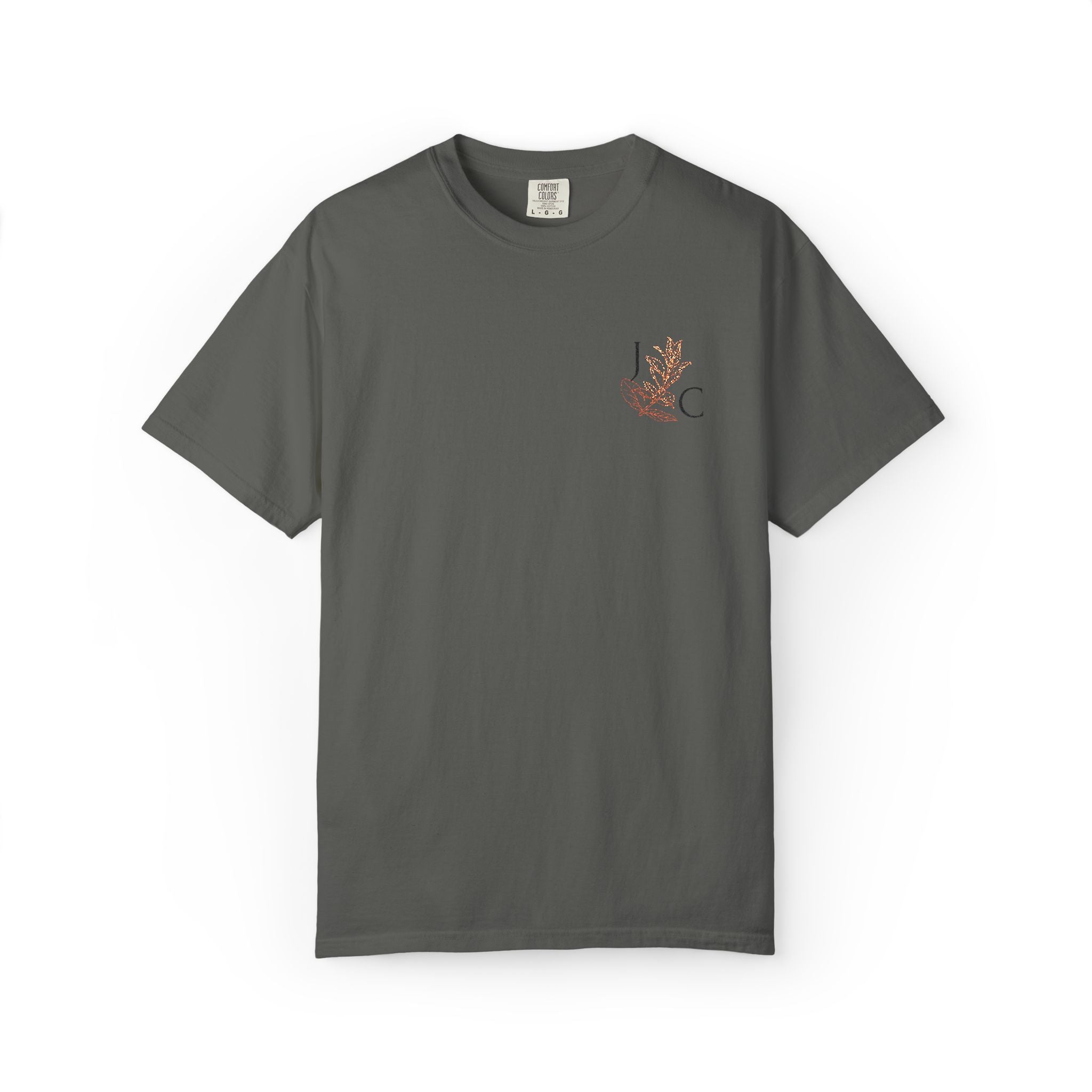 JC's Flower embordered T‑Shirt