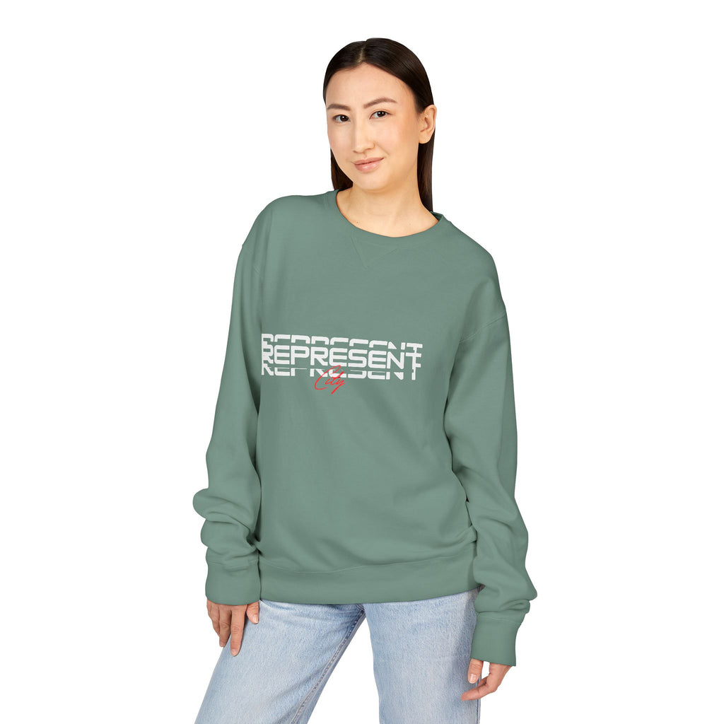 Trendy Unisex Graphic Sweatshirt - Represent Crewneck