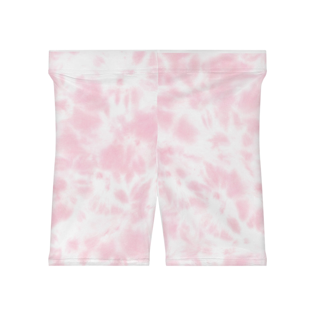 Trendy Tie-Dye Biker Shorts