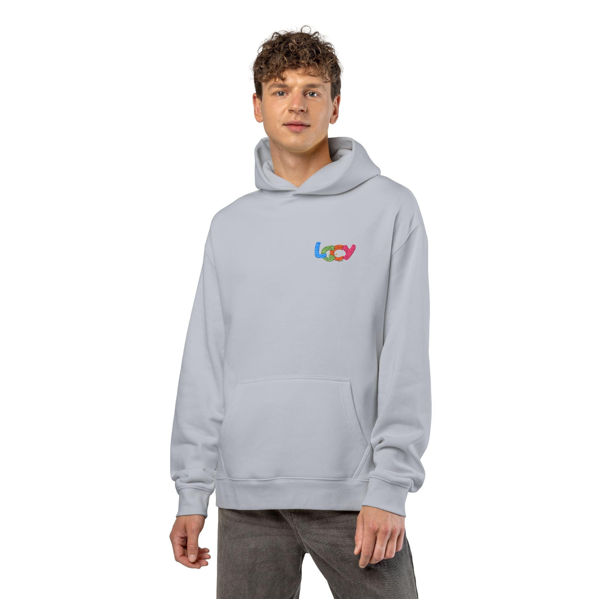 Hoodie — 'LGCY' Colorful Logo Relaxed Pullover