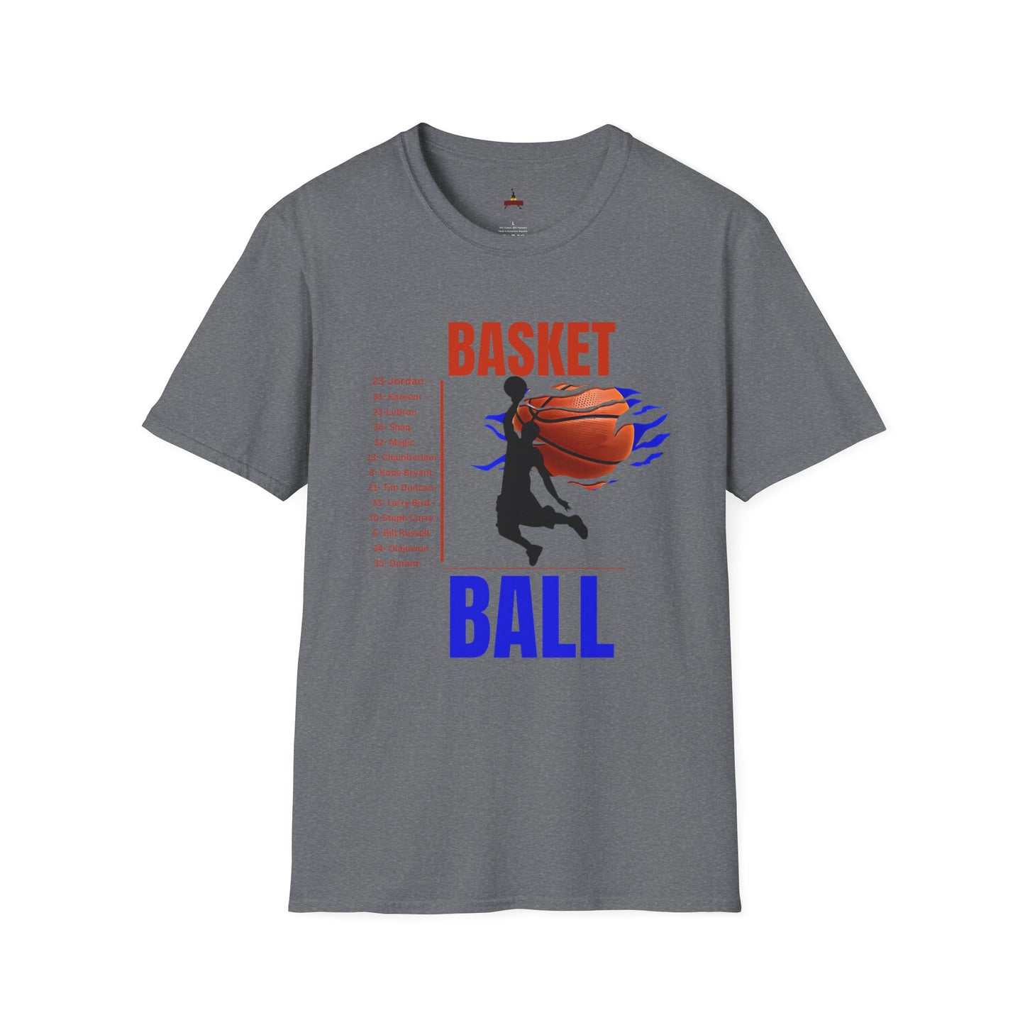 Basketball Greats Adult T-Shirt