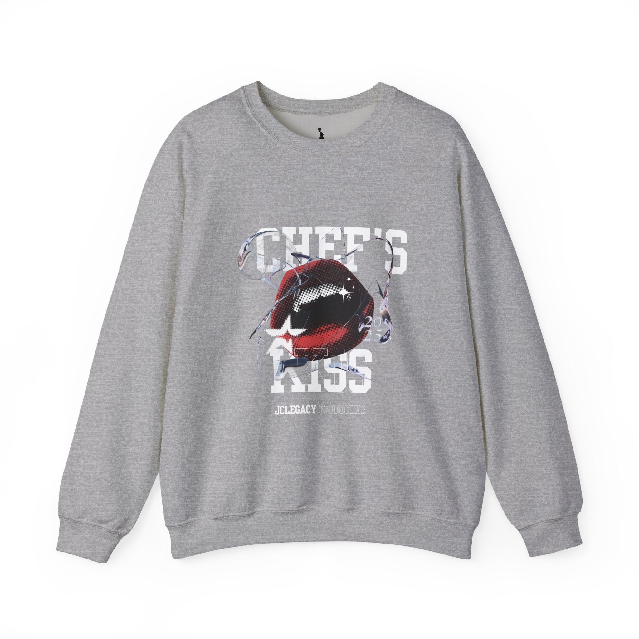 'Chef's Kiss' Unisex Crewneck Sweatshirt Graphic Pullover