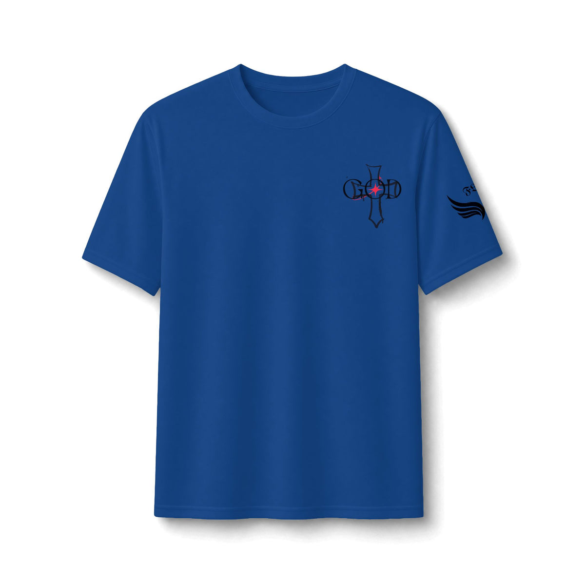 Performance Tee — 'Child' Cross Heart Minimalist Athletic Shirt