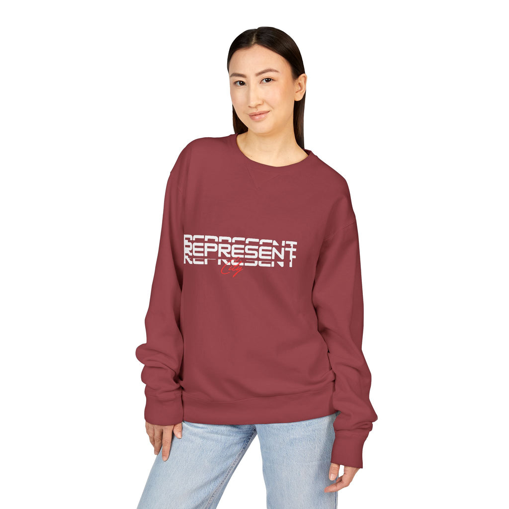 Trendy Unisex Graphic Sweatshirt - Represent Crewneck