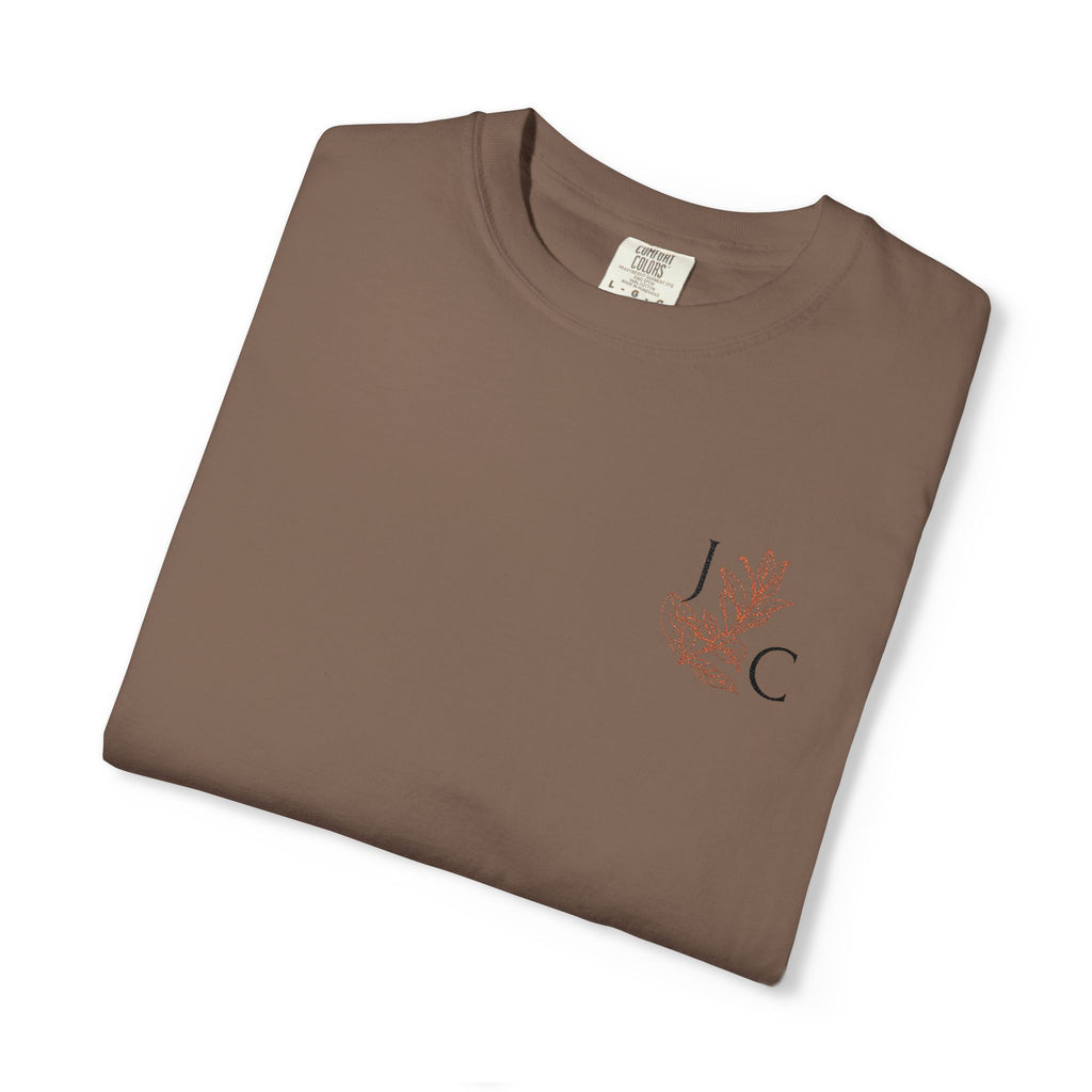 JC's Flower embordered T‑Shirt