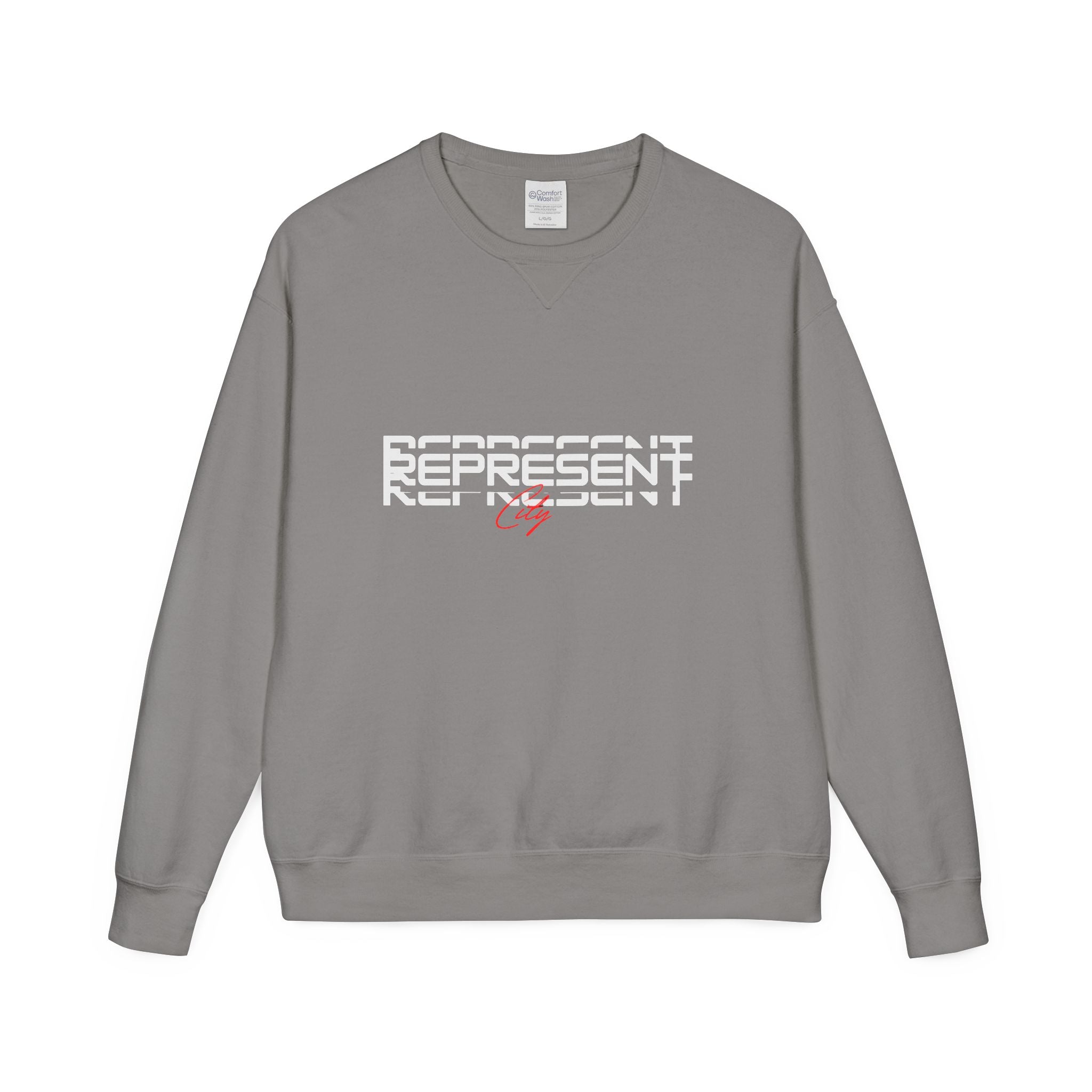 Trendy Unisex Graphic Sweatshirt - Represent Crewneck