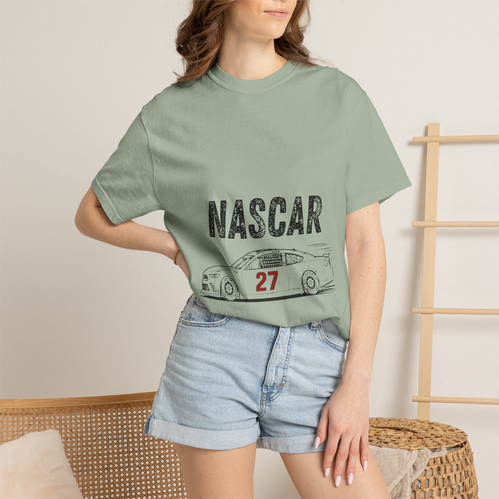 NASCAR Vintage Race Car T-Shirt — Number 27 Graphic Tee
