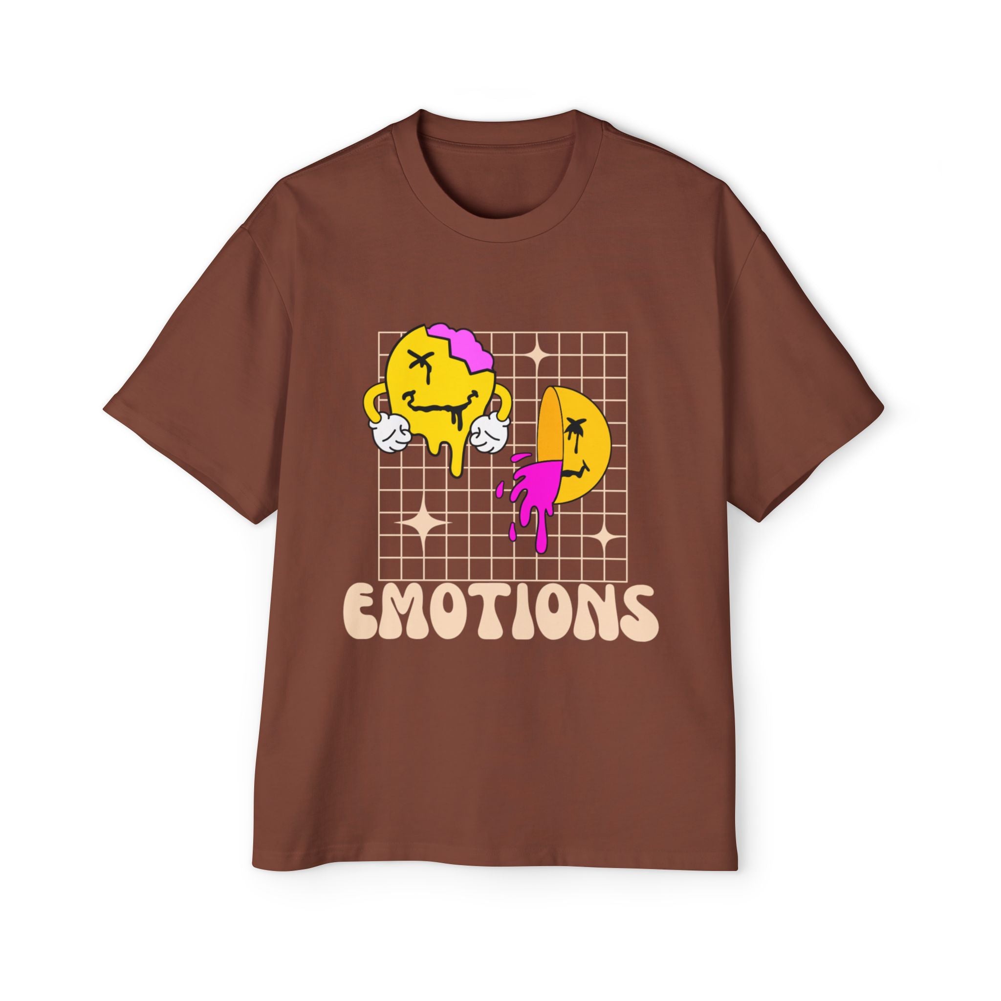 Summer emotions oversized heavy T-shirt