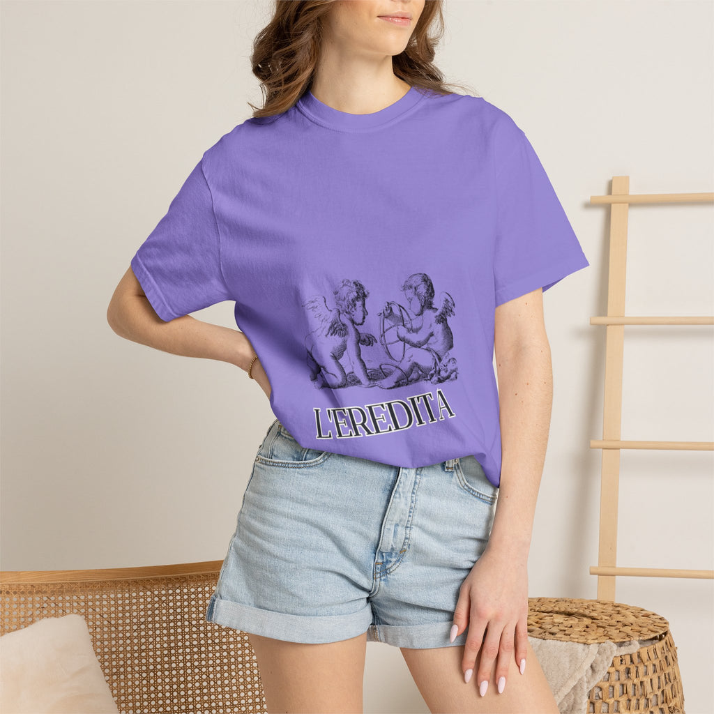 L'Eredità Vintage Cherubs Graphic T-Shirt