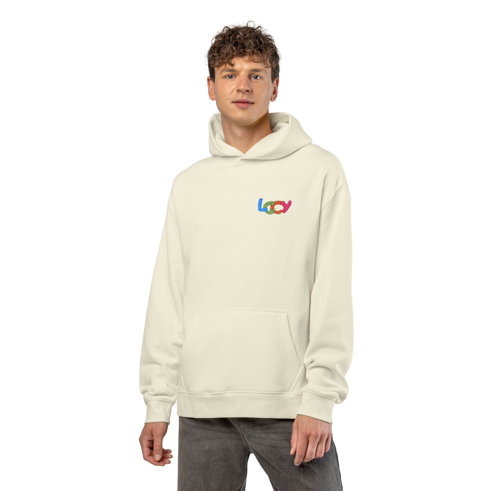 Hoodie — 'LGCY' Colorful Logo Relaxed Pullover