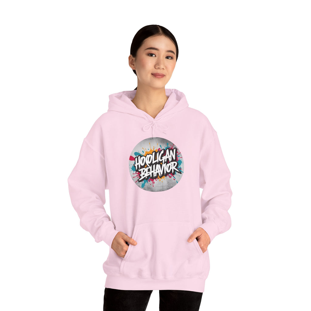 Hooligan Behavior Unisex Heavy Blend Hoodie - Comfortable Streetwear Sweatshirt