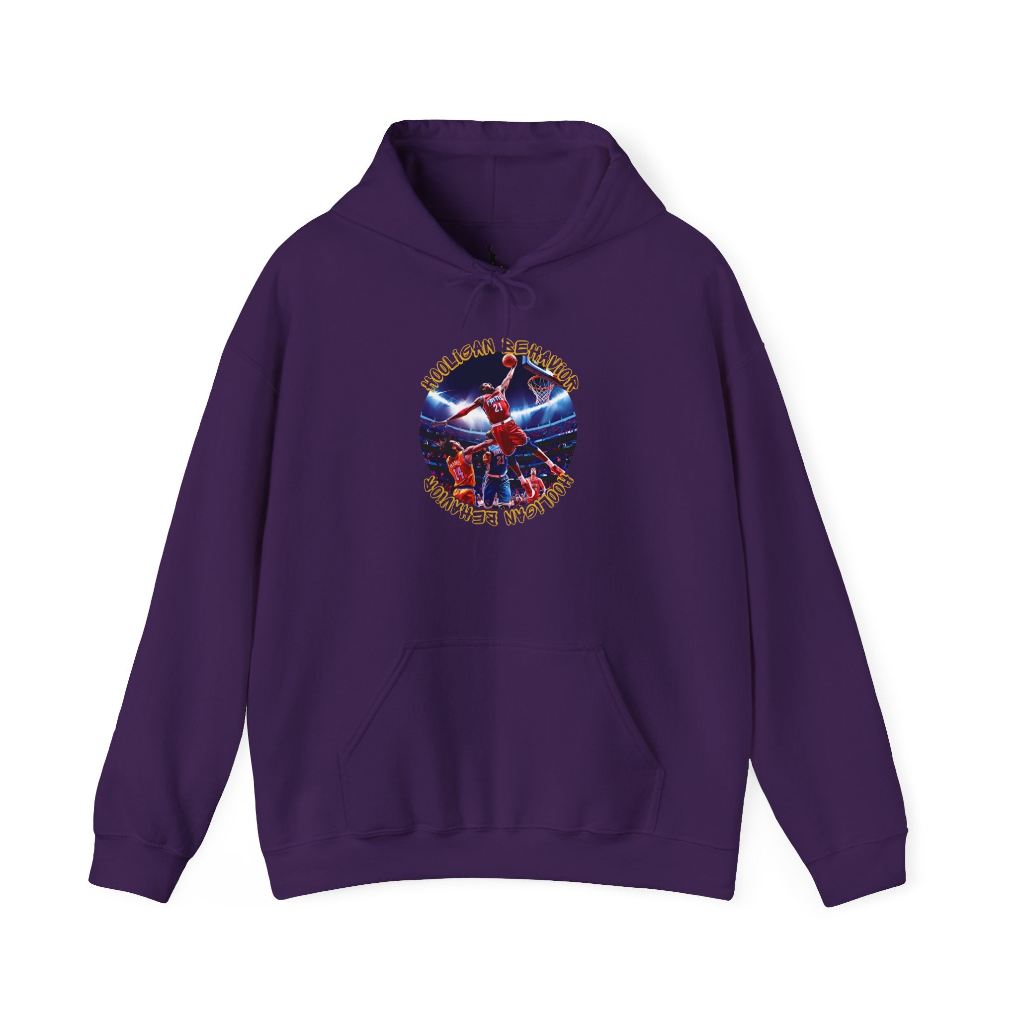 Basketball Dunk Hoodie - Hooligan Behavior Design