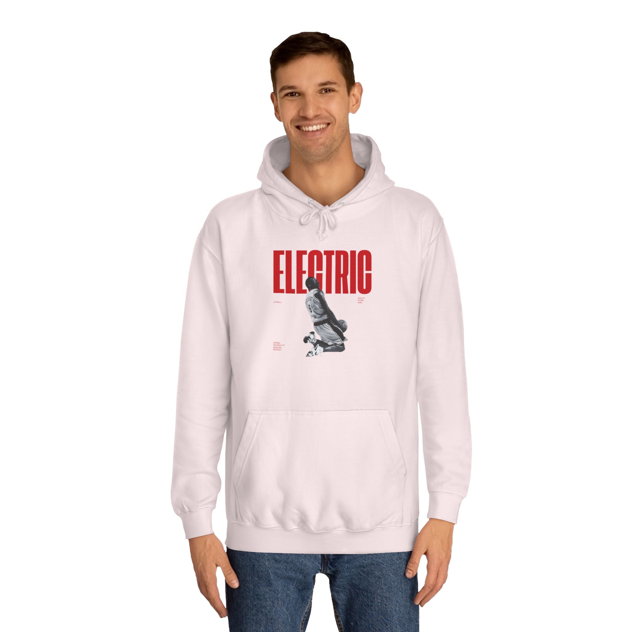 Electric Unisex College Hoodie