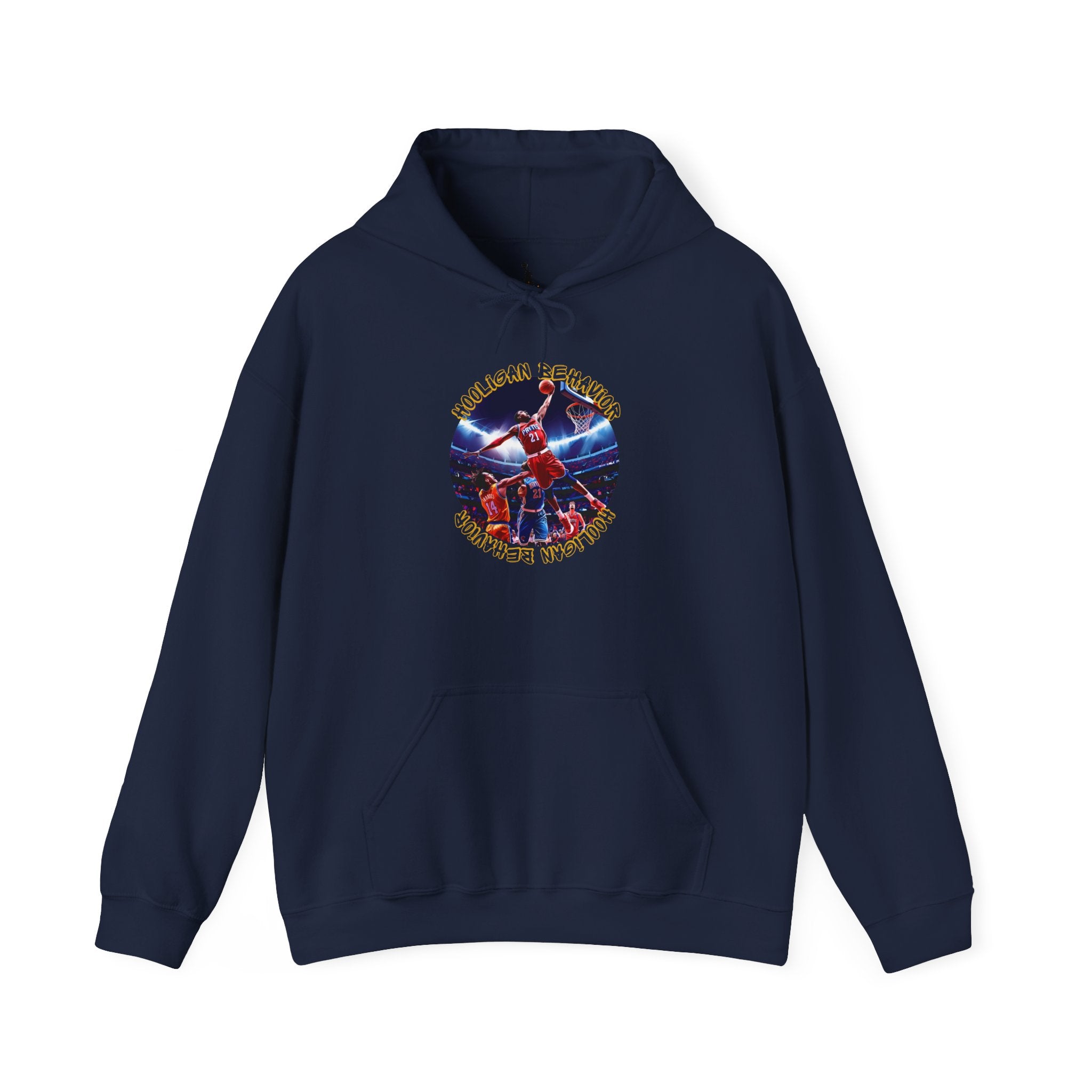 Basketball Dunk Hoodie - Hooligan Behavior Design