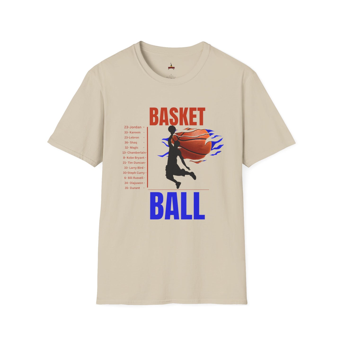 Basketball Greats Adult T-Shirt