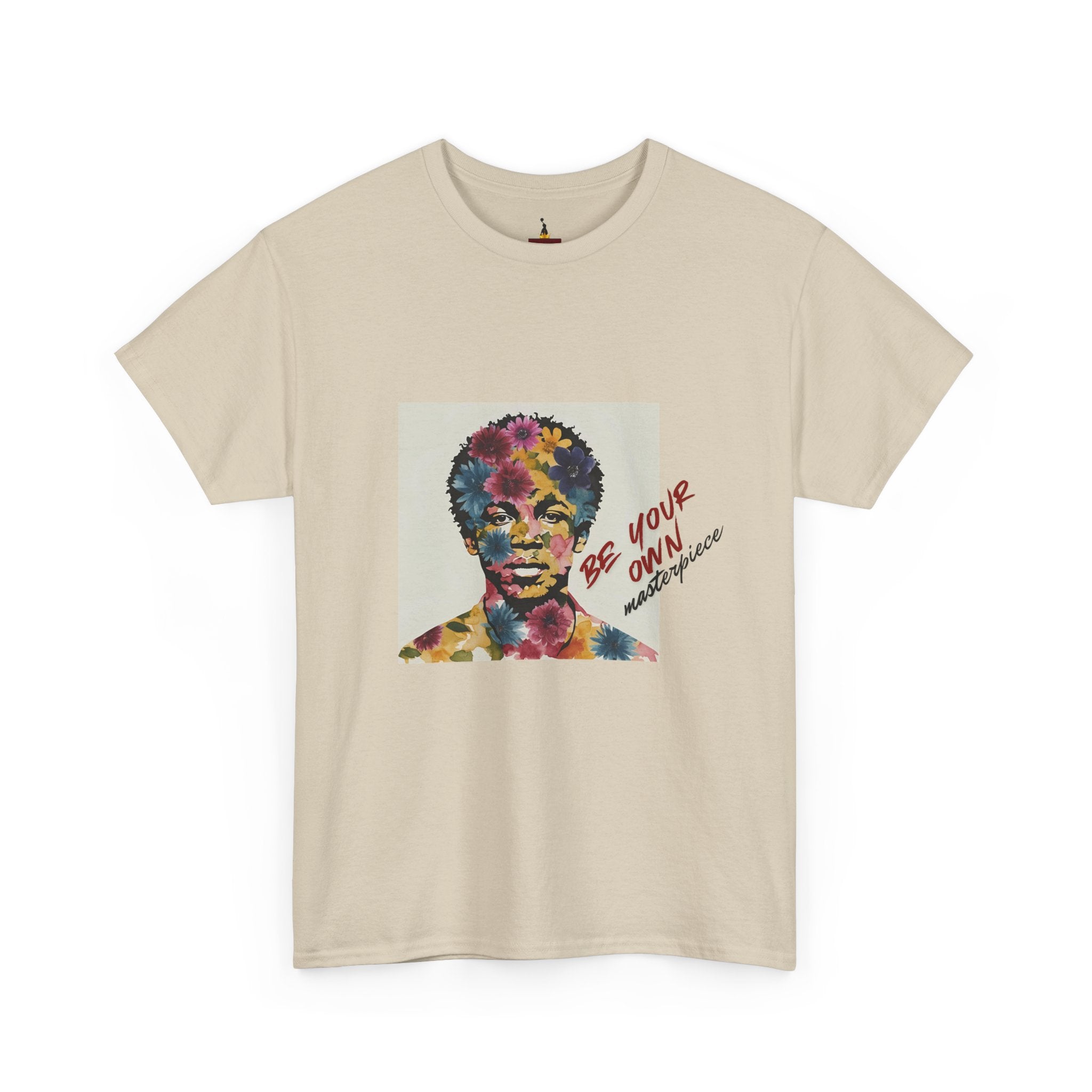 Be Your Own Masterpiece Unisex Heavy Cotton Tee - Vibrant Artistry