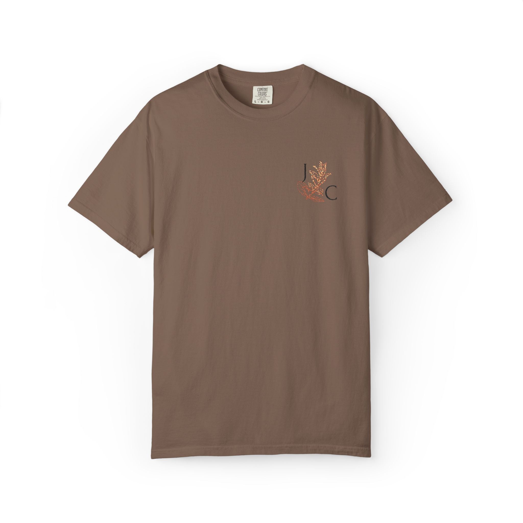 JC's Flower embordered T‑Shirt
