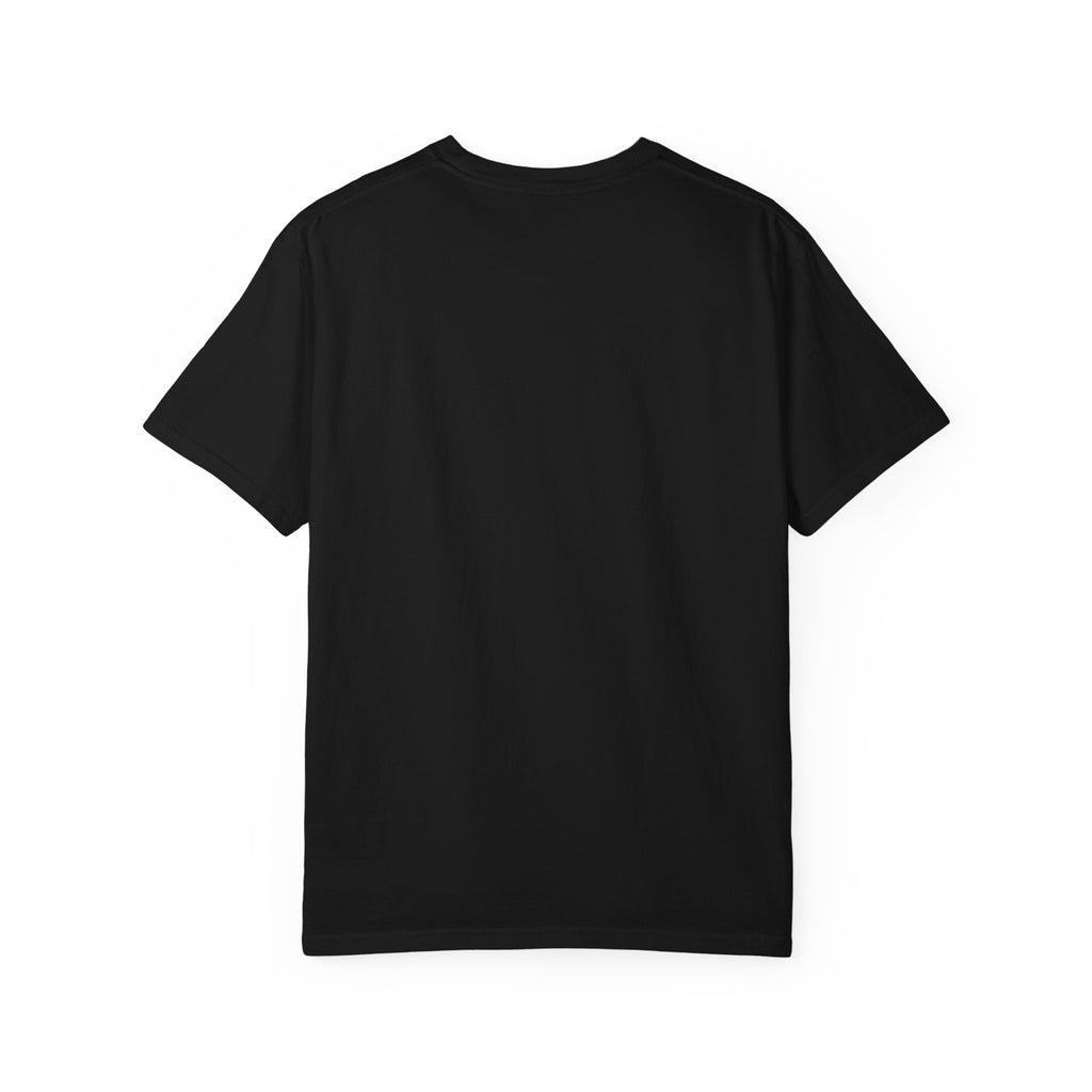 Lip Print Moon Phases T-Shirt — Retro Gold Stars Graphic Tee