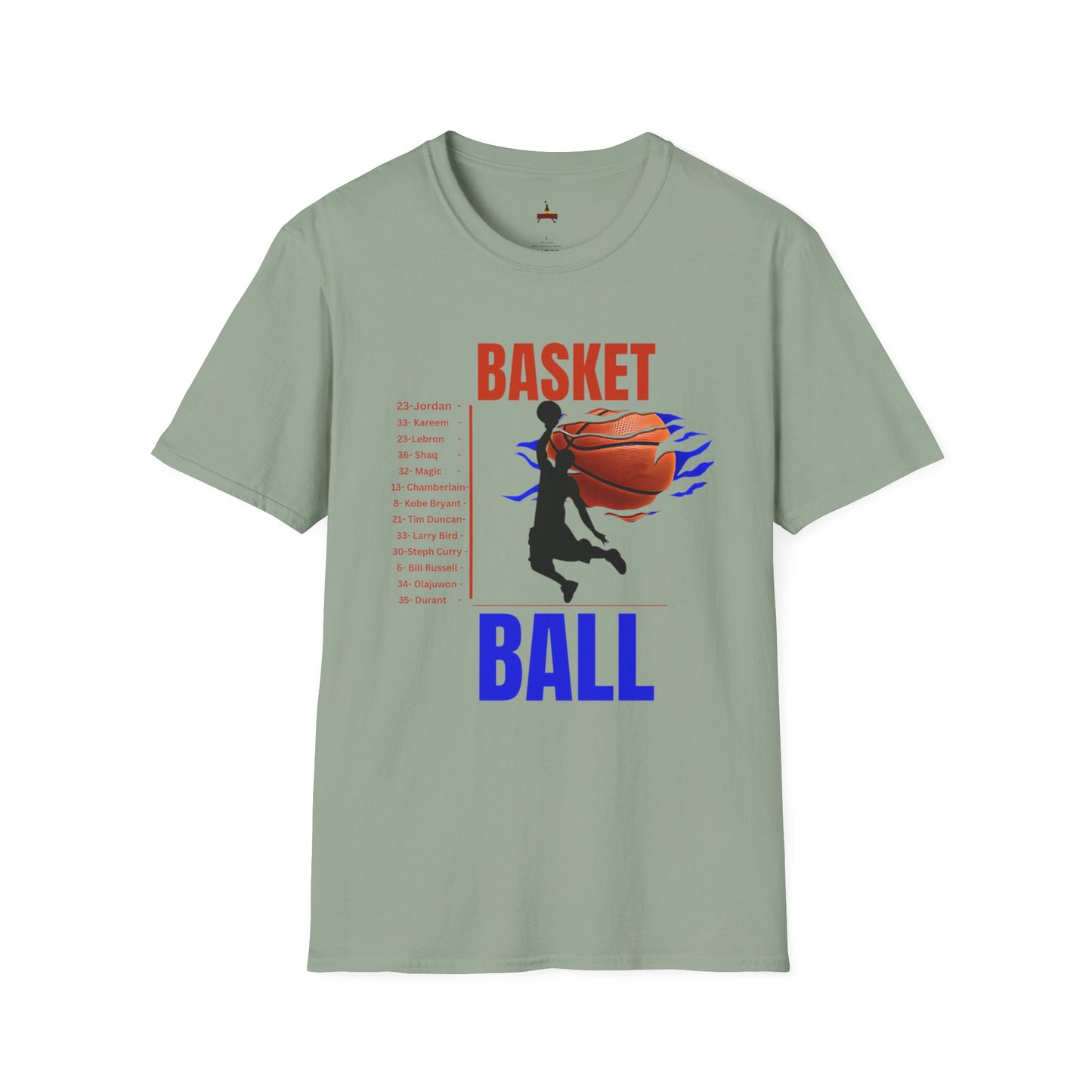 Basketball Greats Adult T-Shirt