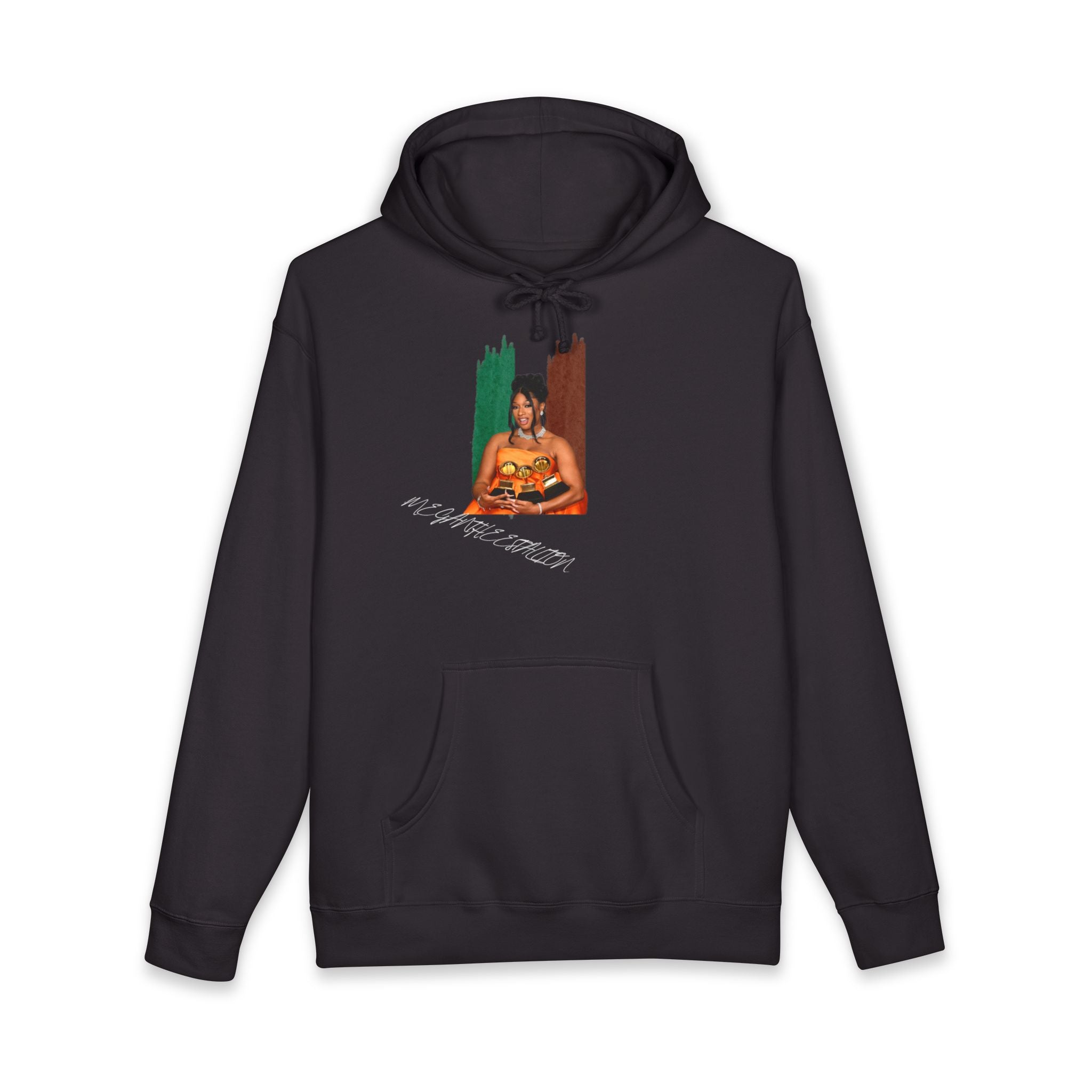 Black Hoodie – Afrocentric Goddess Graphic Hoodie