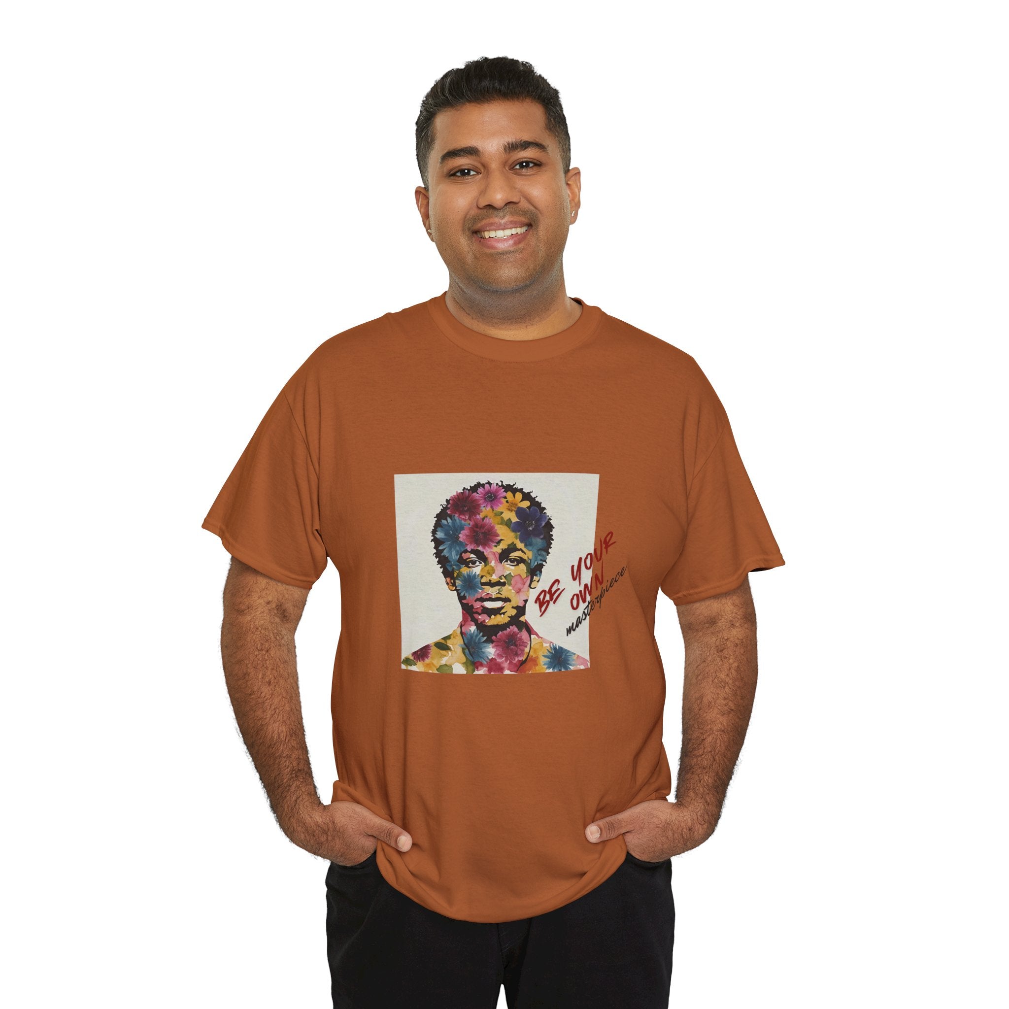 Be Your Own Masterpiece Unisex Heavy Cotton Tee - Vibrant Artistry
